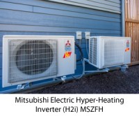Последняя разработка – инверторная мини-сплит система Hyper-Heating Inverter (H2i) MSZFH 